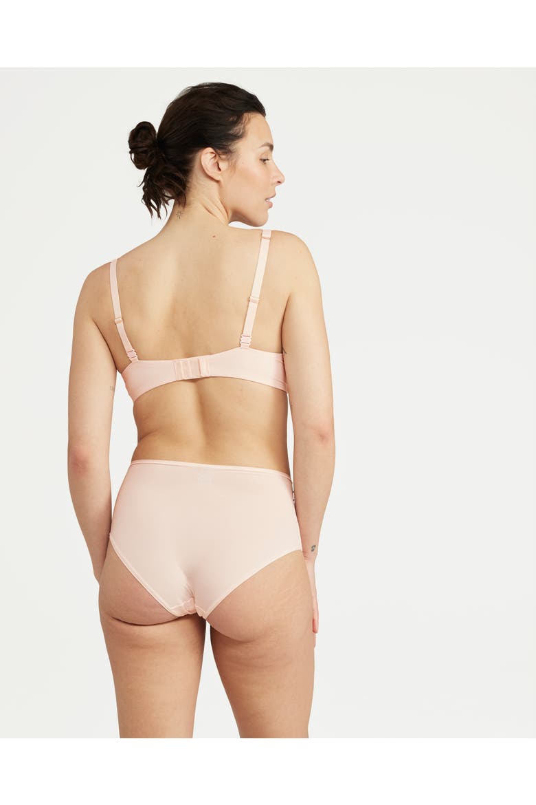 The Stretch Easy Does It Bralette, Alternate, color, BLUSH PINK
