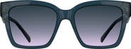Kendra Scott Dira 56mm Rectangular Sunglasses
