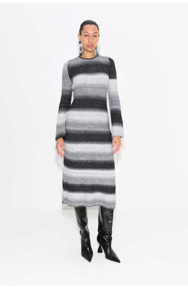 SIMONMILLER Axon Dress, Main, color, Black/Macadamia Multi