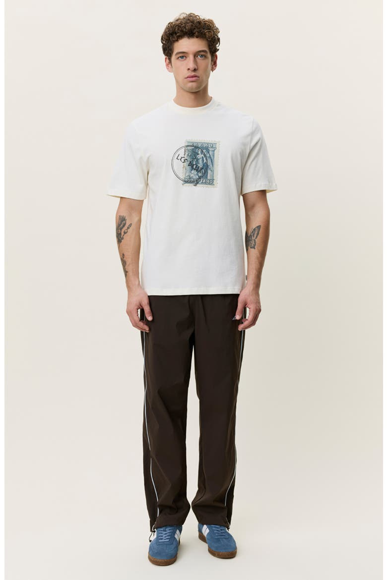Stamp Graphic T-Shirt, Alternate, color, LIGHT IVORY