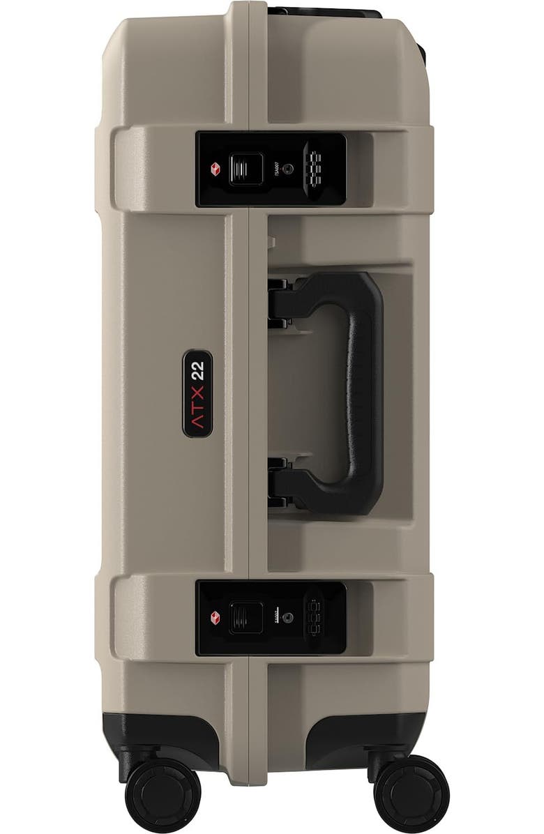 Pelican ATX Luggage Hardside 22" Carry On Luggage with Wheels, Alternate, color, Sand