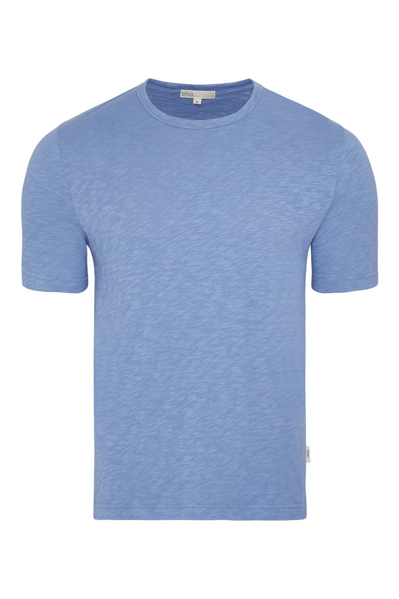 Heavyweight Slub Knit T-Shirt, Alternate, color, INDIGO