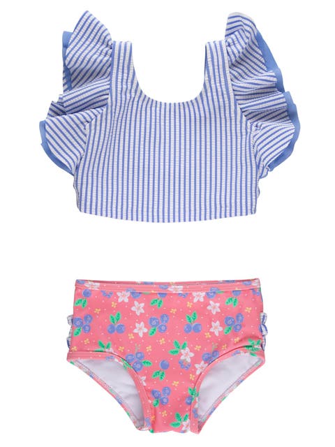 Toddler Girls UPF50+ Butterfly Tankini