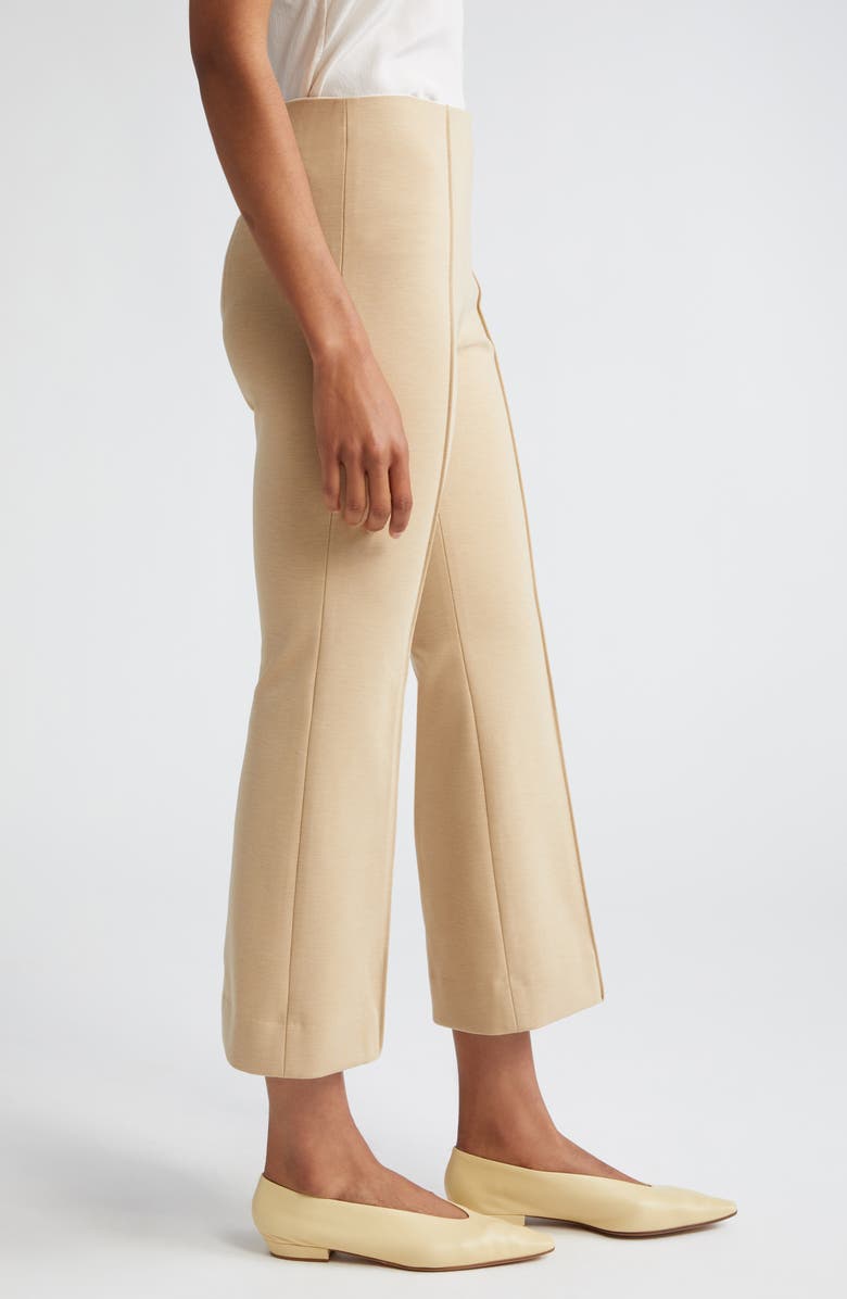 ATM Anthony Thomas Melillo Ponte Knit Kick Flare Pants, Alternate, color, Soft Fawn