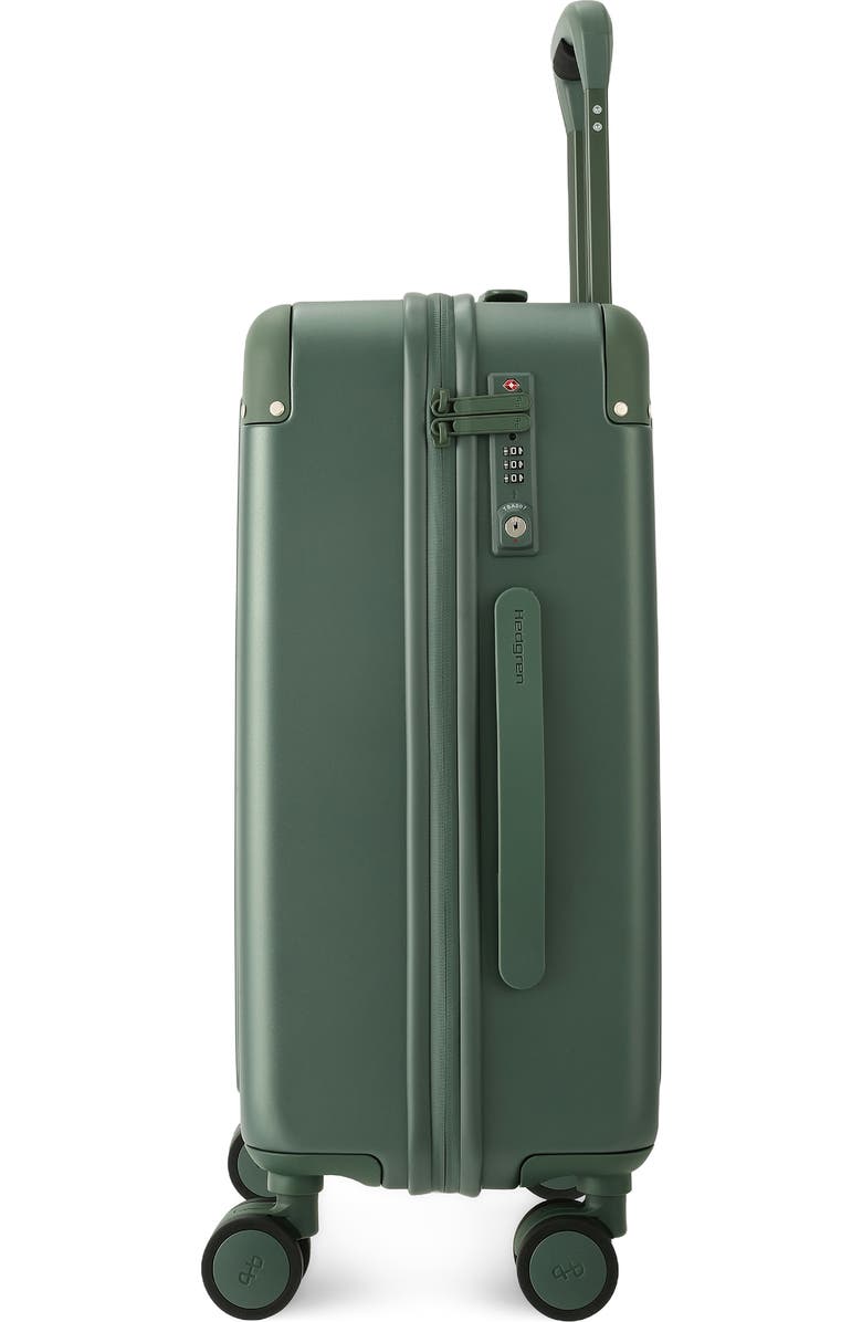 Hedgren Nostos Matte Spinner Carry-On, Alternate, color, Pine