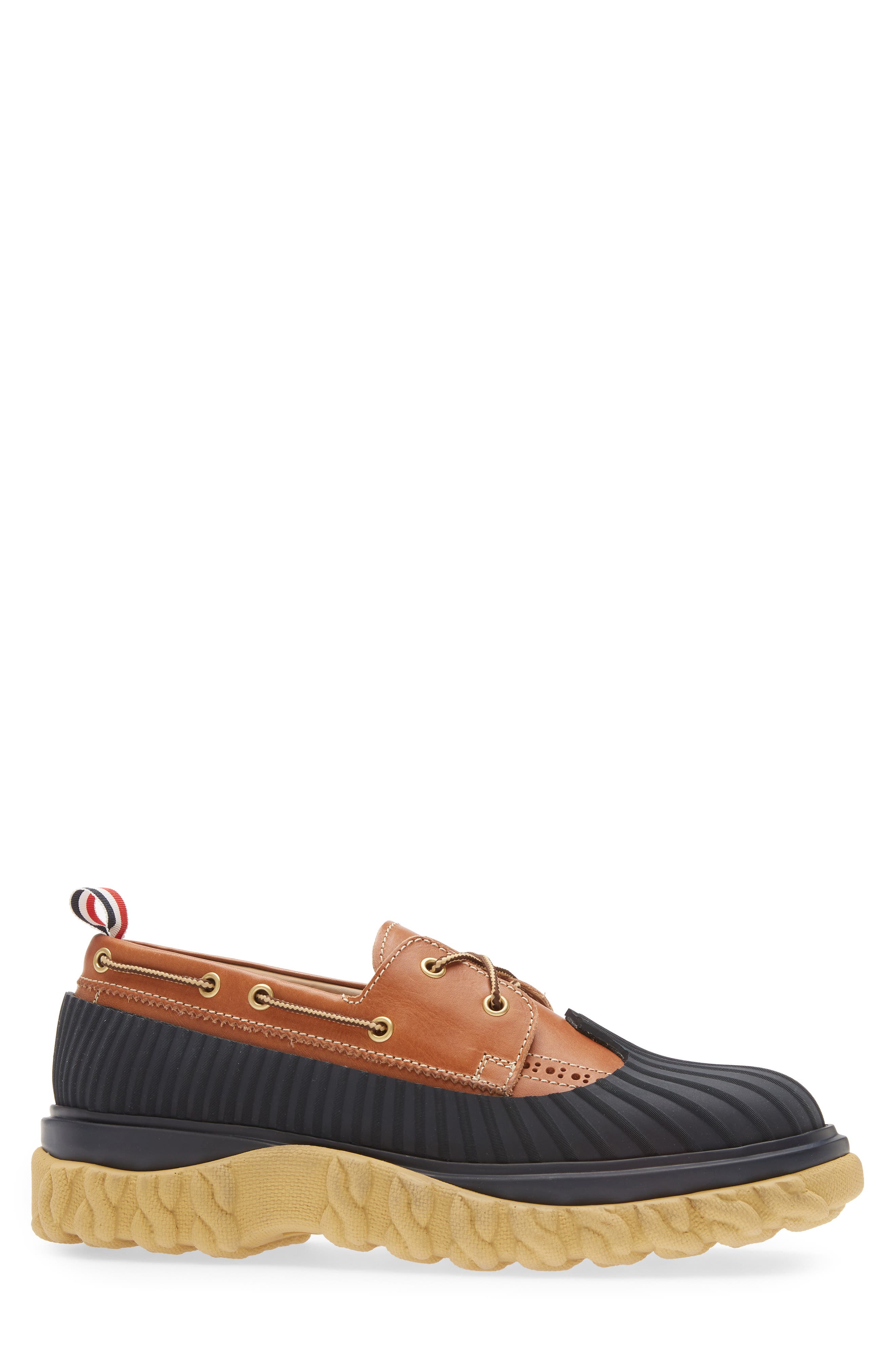 Thom Browne Duck Boat Shoe, Alternate, color, 