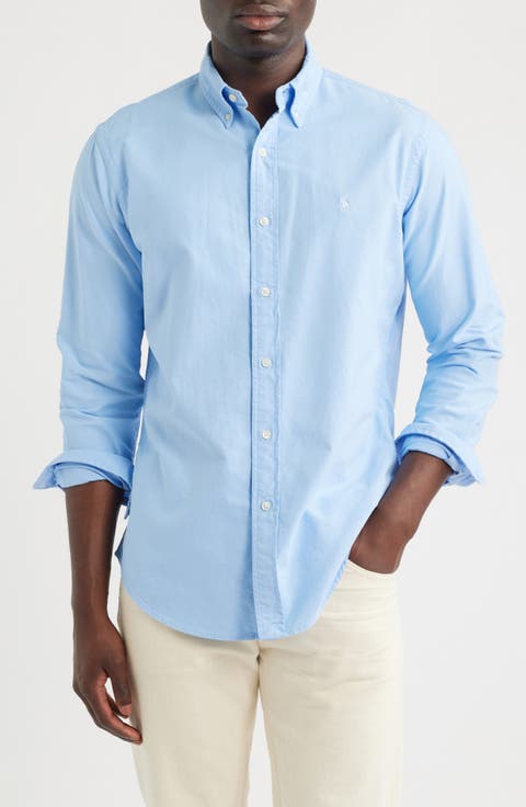 Oxford Cotton Button-Down Shirt