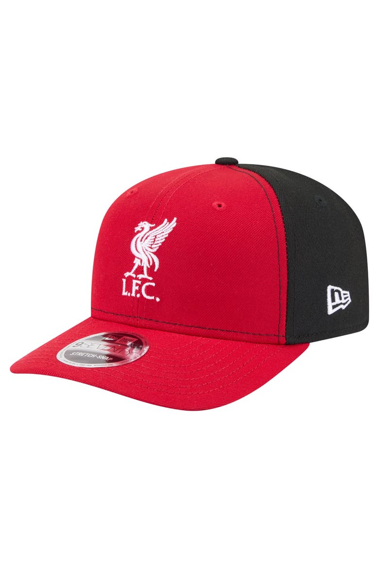 Men's New Era  Red Chris Buescher x Liverpool FC 9SEVENTY Adjustable Hat, Alternate, color, Red