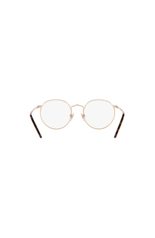 Lenscrafters 49mm Phantos Optical Glasses In Gold