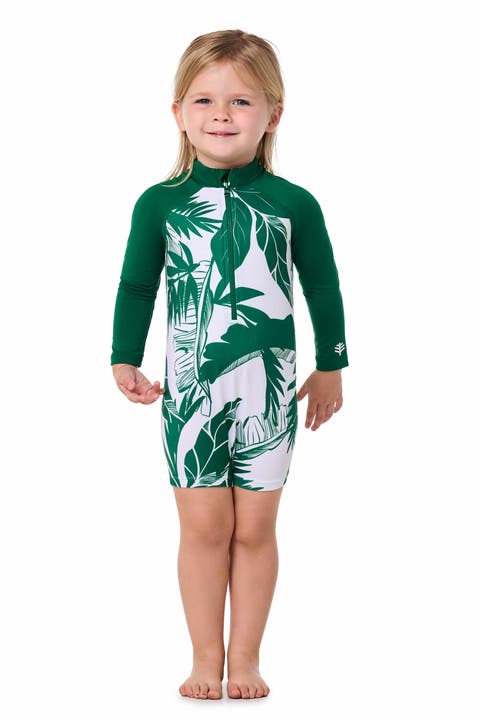 Baby's Kohala Neck-To-Knee Swimsuit, UPF 50+ Sun Protection