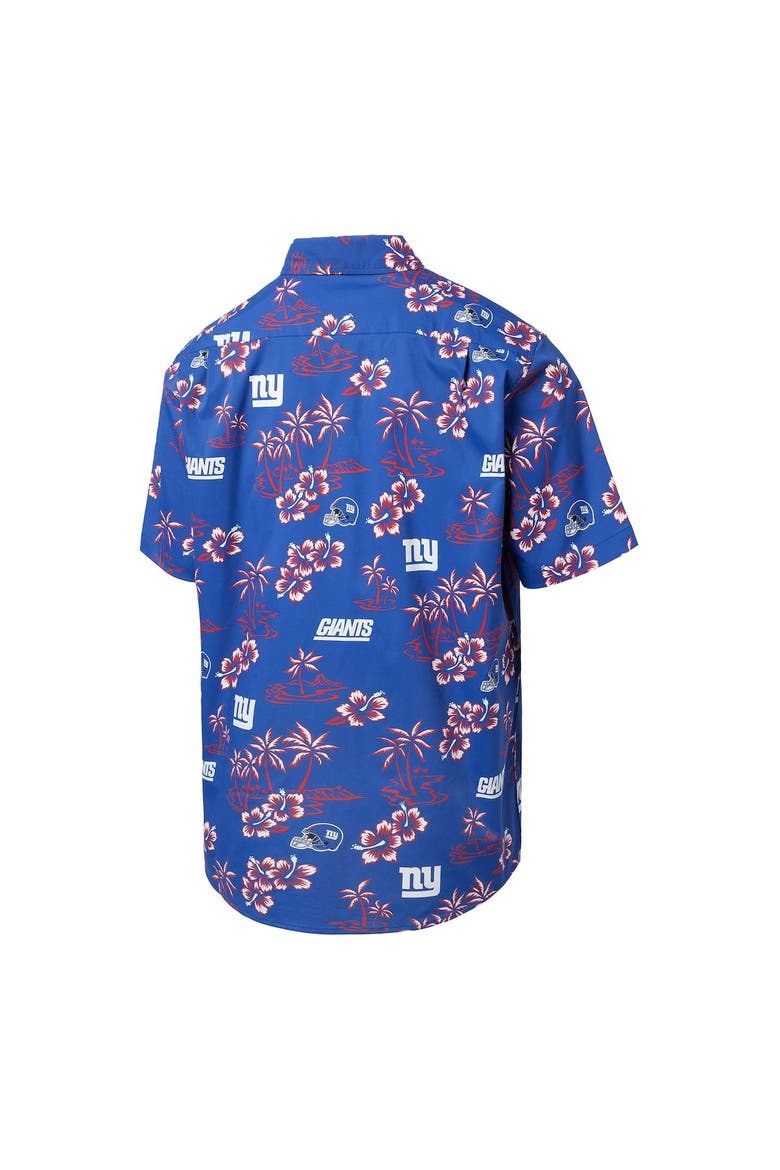 Men's Reyn Spooner Royal New York Giants Kekai Button-Up Shirt, Alternate, color, Royal