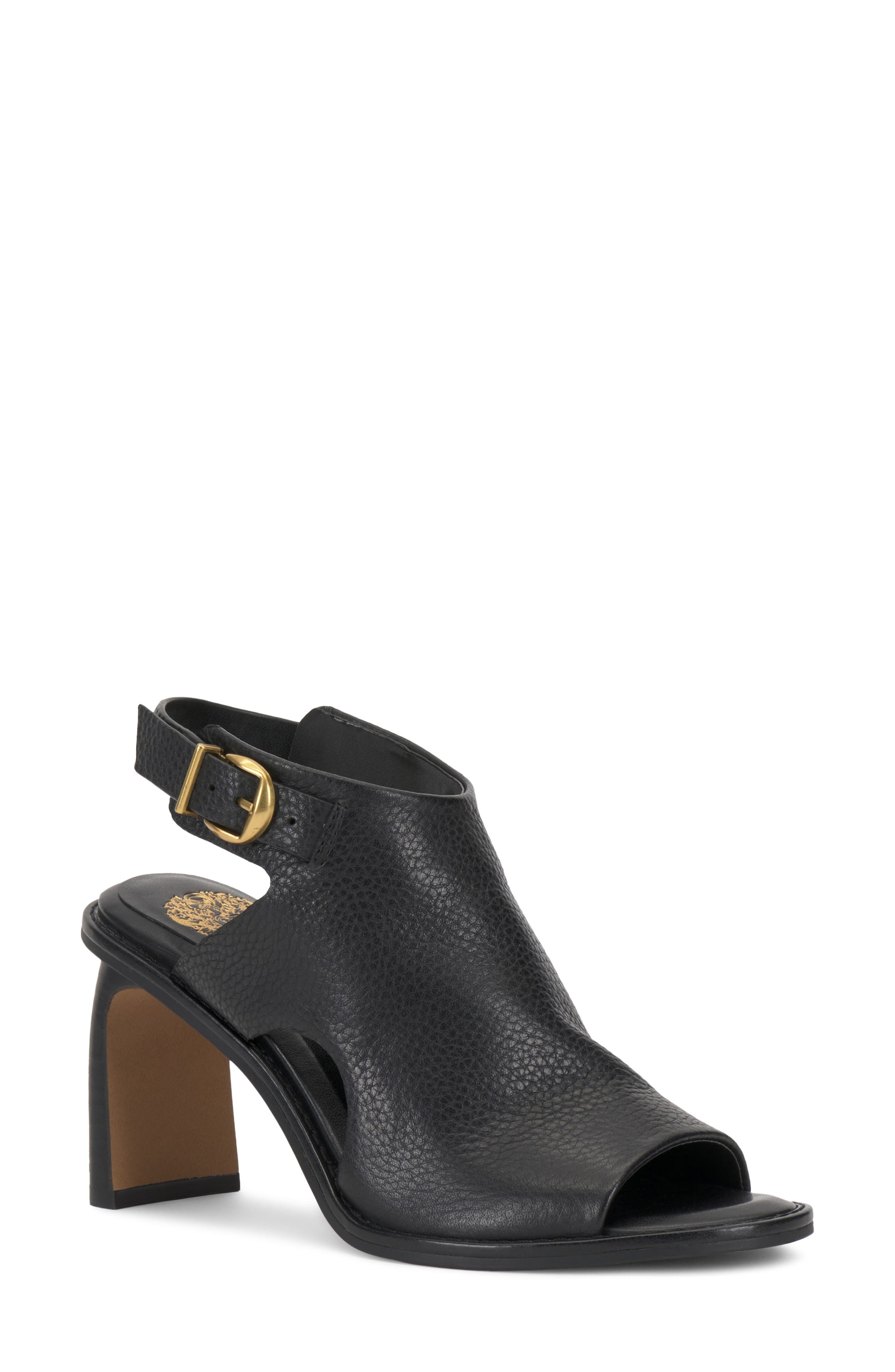 Fezisha Ankle Strap Sandal, Main, color, BLACK