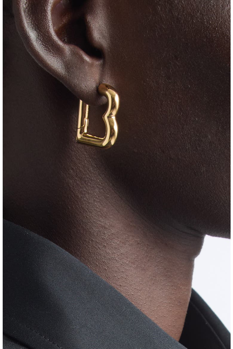 Eisa B Hoop Earrings, Alternate, color, ARCHIVE SHINY GOLD 0127