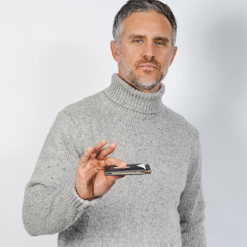 Casupo Money Clip Wallet In Black