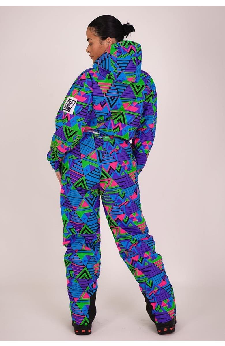 OOSC Future Shock Shaped Women's Ski Suit, Alternate, color, Multi-Colour