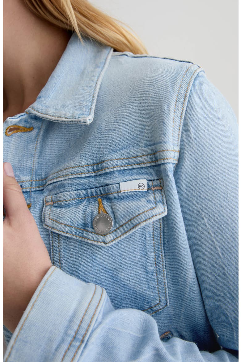 Robyn Stretch Denim Jacket, Alternate, color, KINGS RIVER