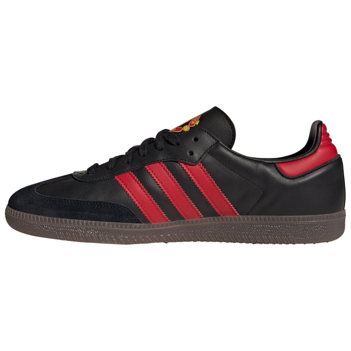 adidas Men's adidas Black Manchester United Team Samba Shoes, Alternate, color, 