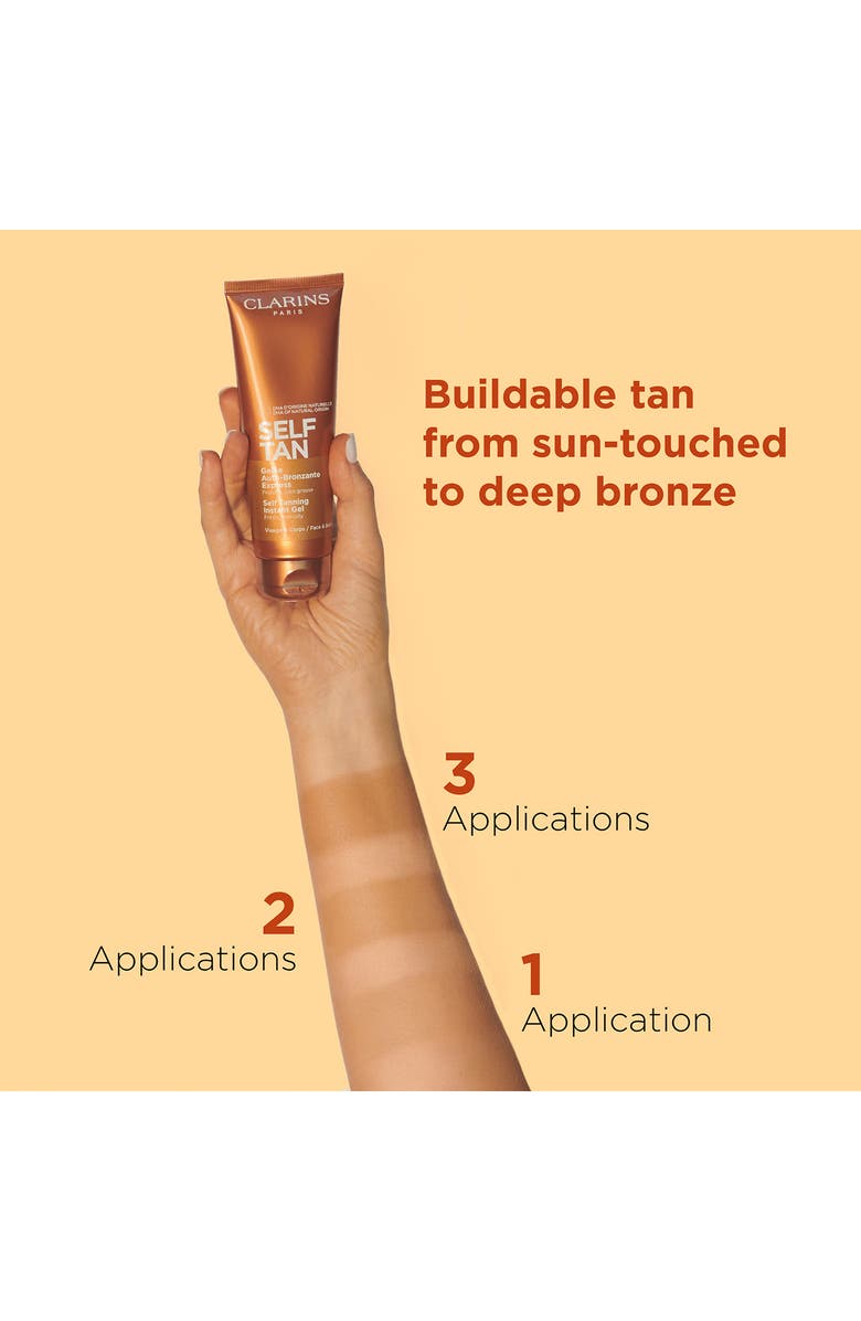 Clarins Self Tanning Face & Body Tinted Gel, Alternate, color, 