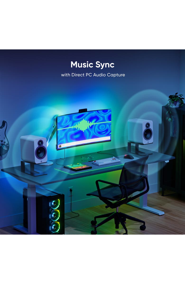 Nanoleaf PC Screen Mirror Lightstrip, Alternate, color, Multicolor