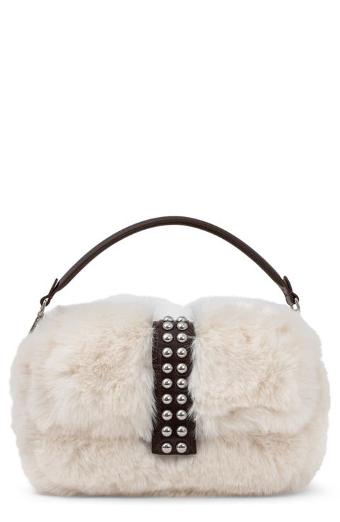 Furreal Faux Fur Handbag