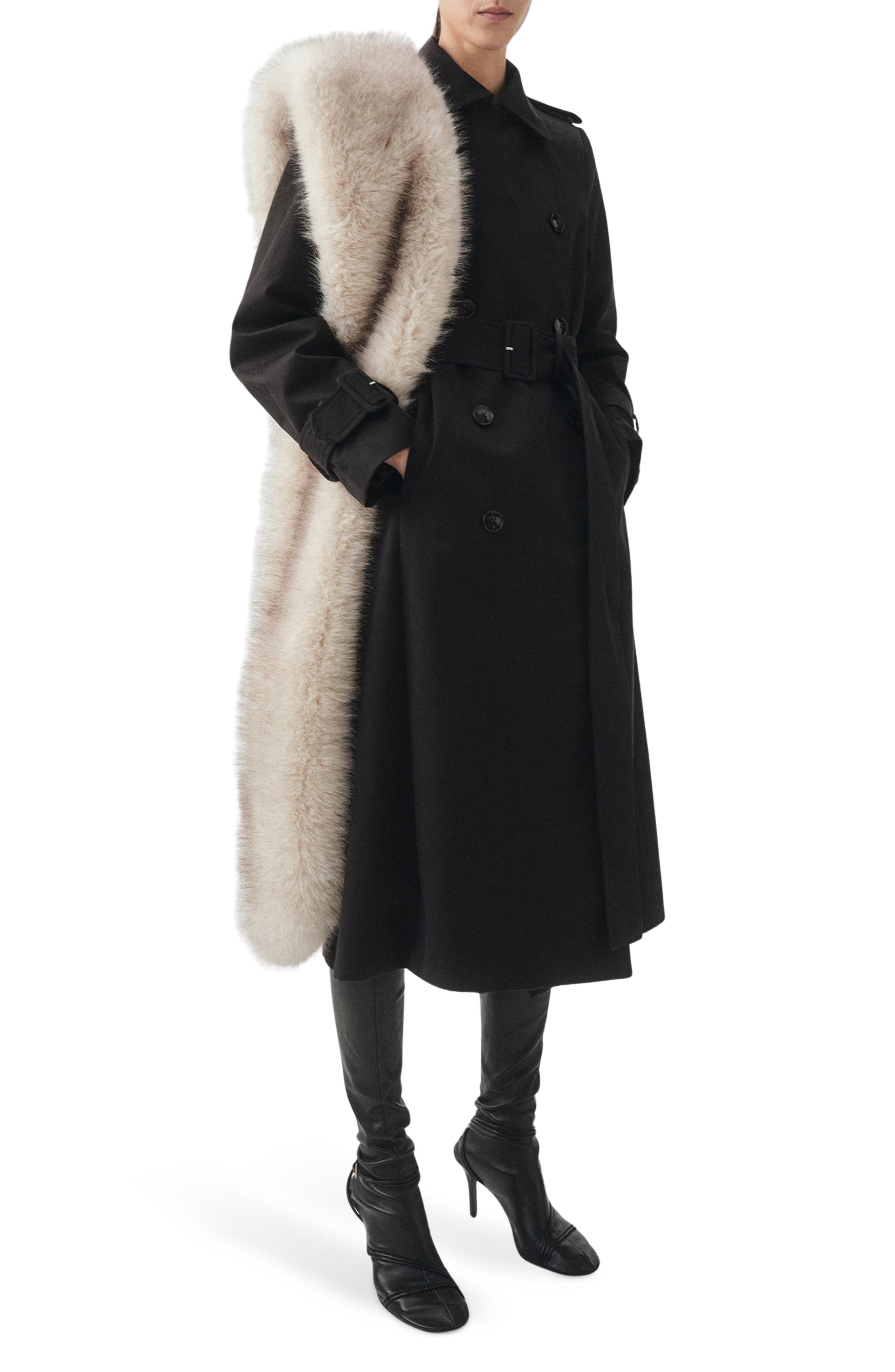 MANGO Selection Classic Cotton Trench Coat