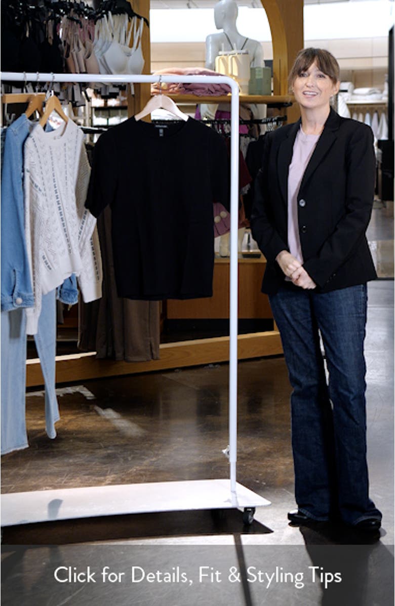 Crewneck Jersey Top, sales video thumbnail