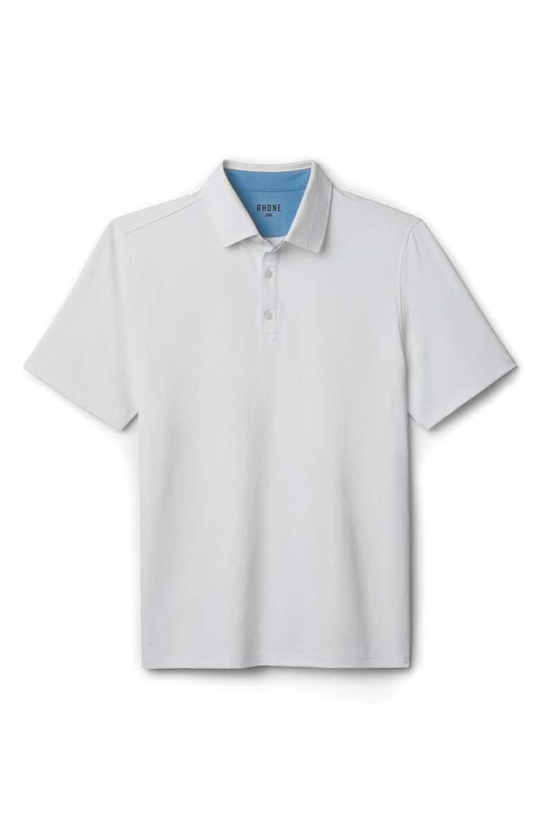 Rhone Fairway Performance Golf Polo, Alternate, color, White