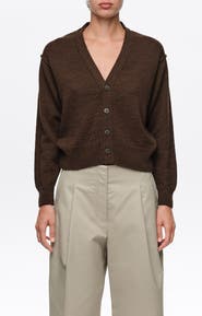 BIMBA Y LOLA Wool Alpaca Blend Cardigan