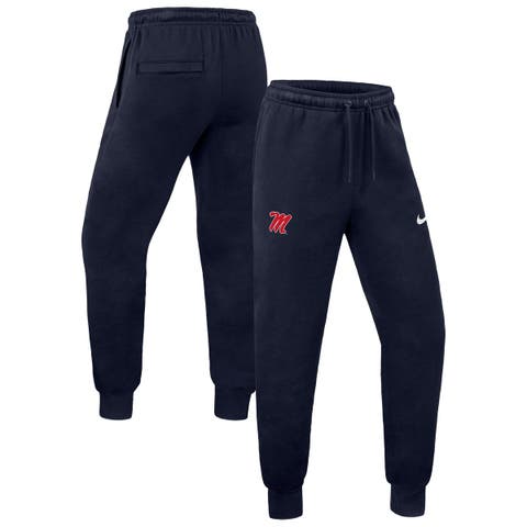 Men's Nike Navy Ole Miss Rebels Club Fleece Joggers