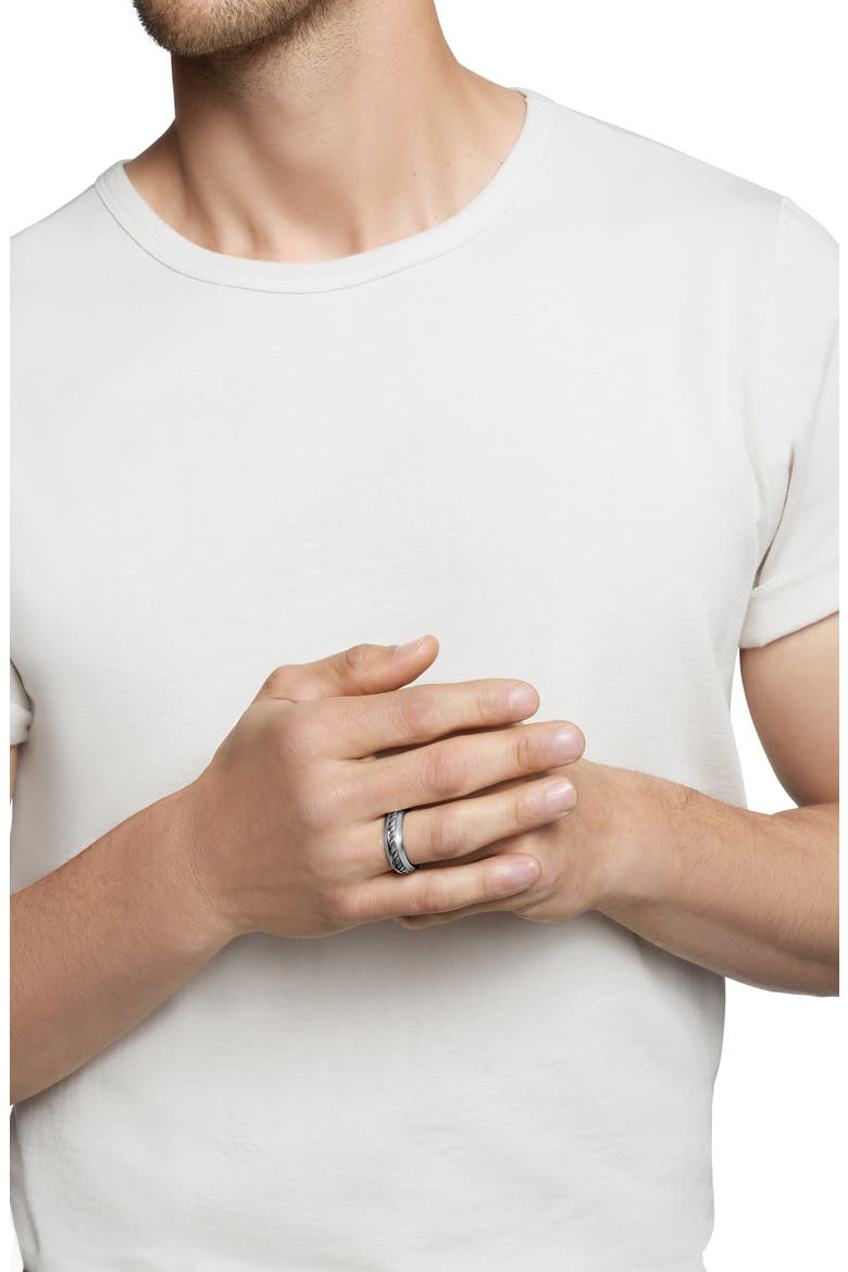 Classic Cable Band Ring, Alternate, color, SILVER