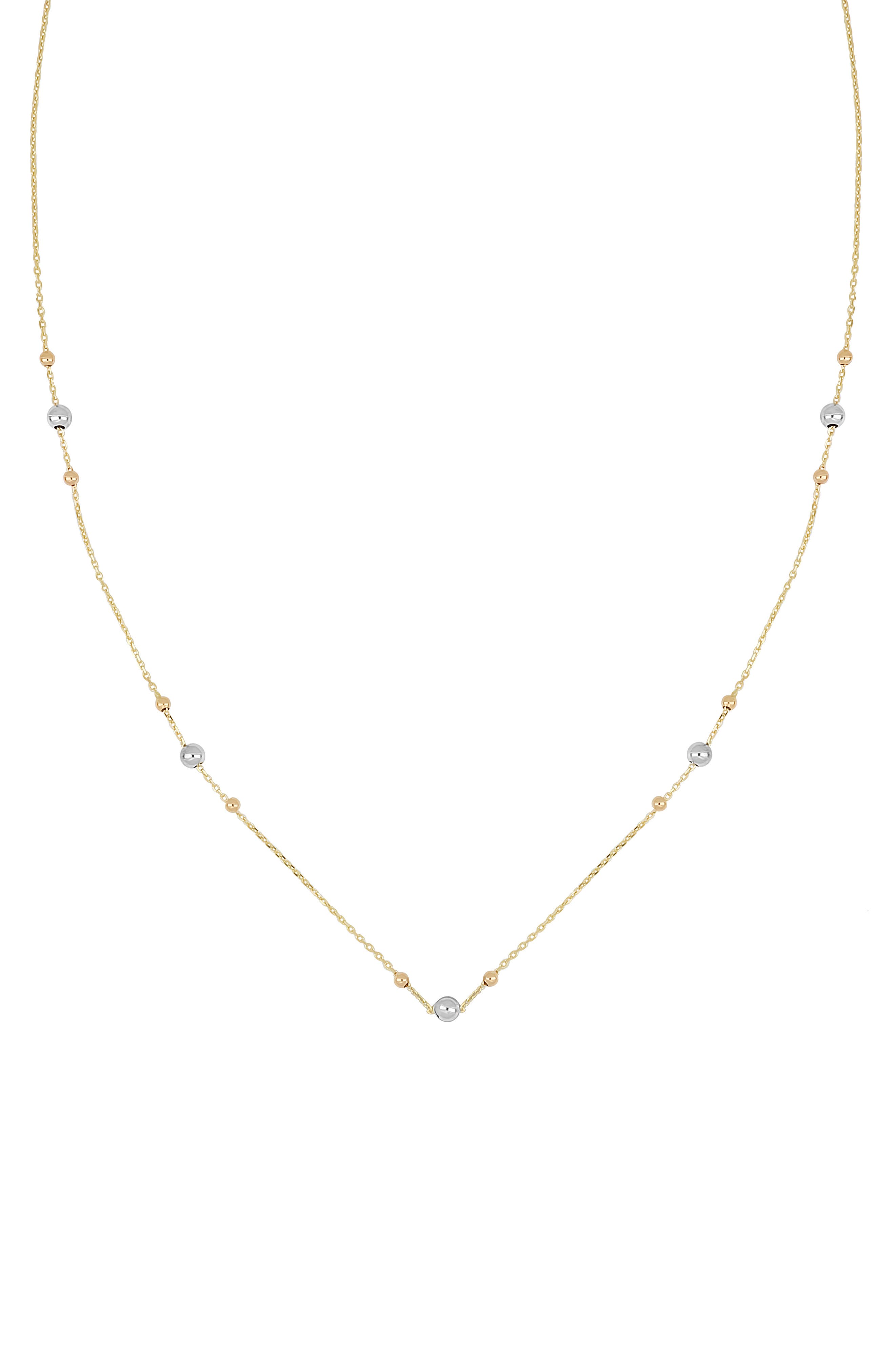 Bony Levy Beaded Chain Necklace