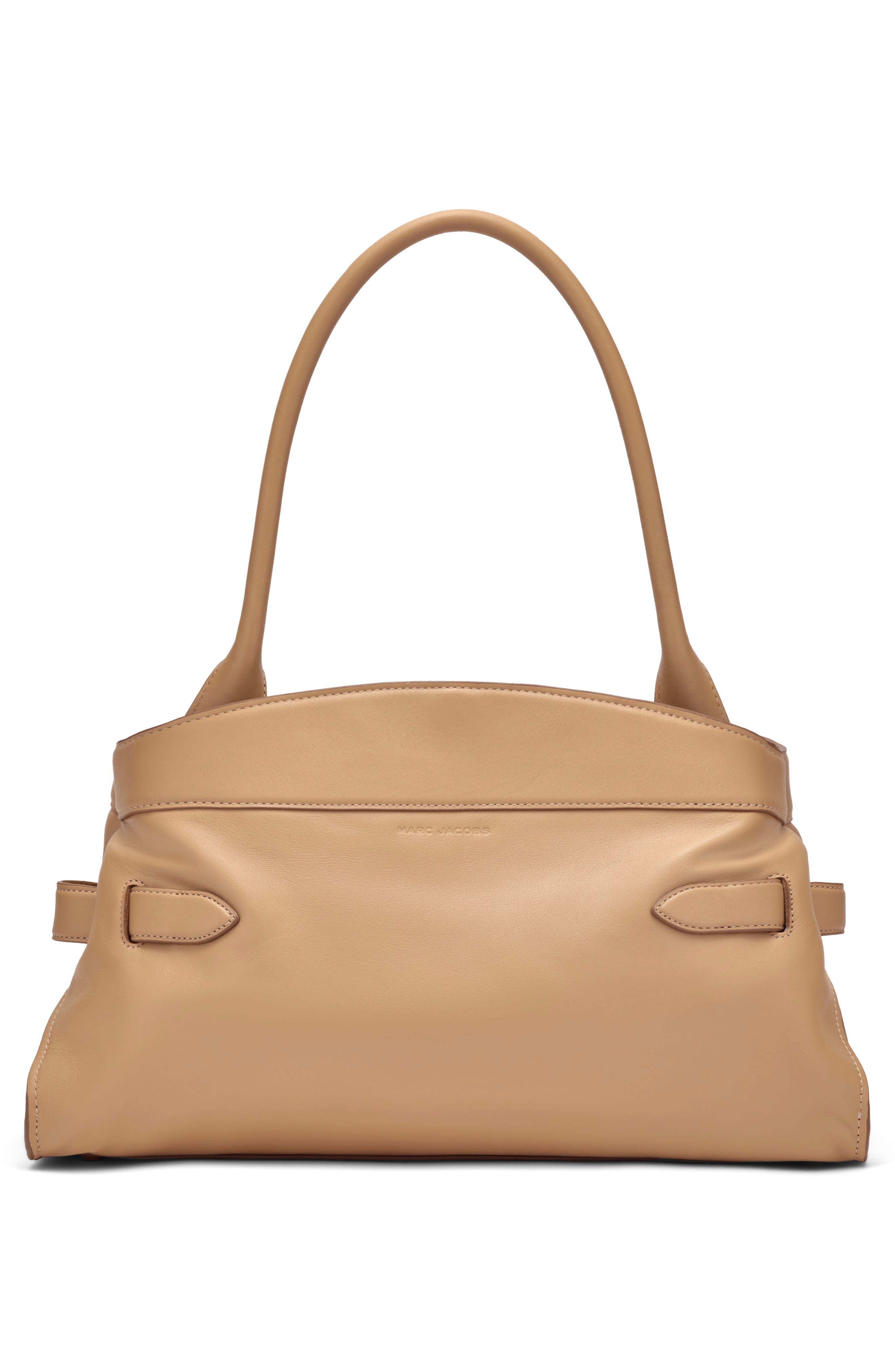 Dakota Leather Shoulder Satchel, Alternate, color, CAMEL