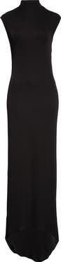 TOM FORD Mock Neck Sleeveless Jersey Gown