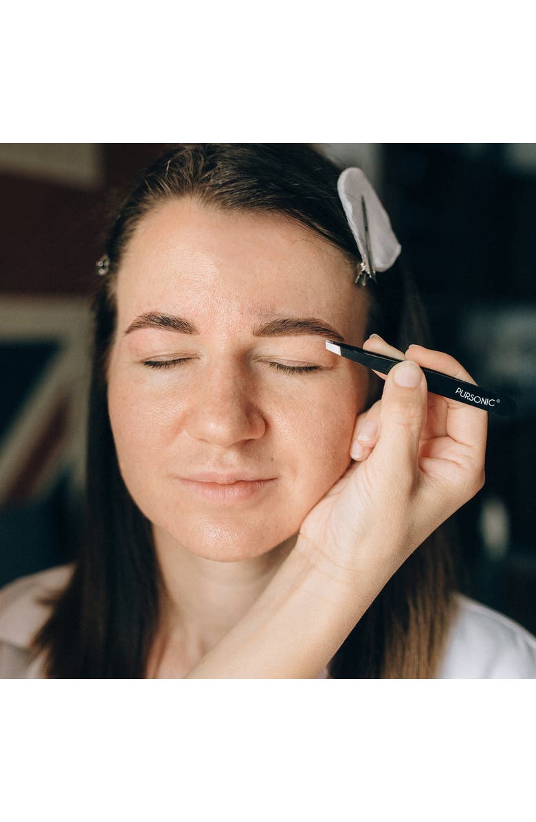 PURSONIC The Ultimate Professional Nail Care Duo 4-Piece Precision Trimming Set and Professional Manicure & Pedicure Kit, Alternate, color, Black