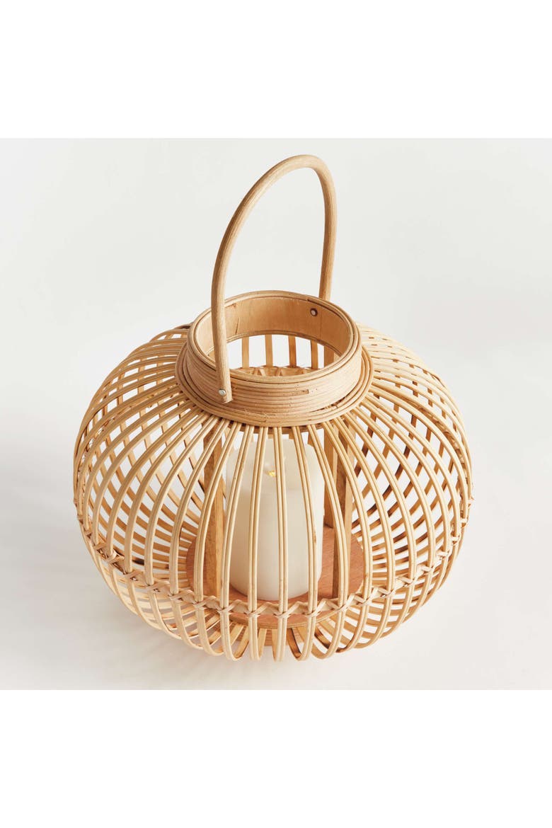 Kayden Round Lantern Large, Alternate, color, Beige