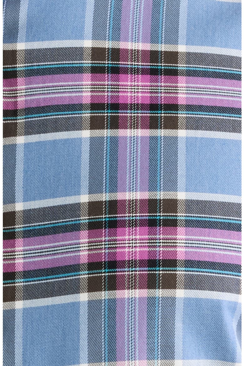 Angeles Plaid Button-Up Shirt, Alternate, color, RIPPLE