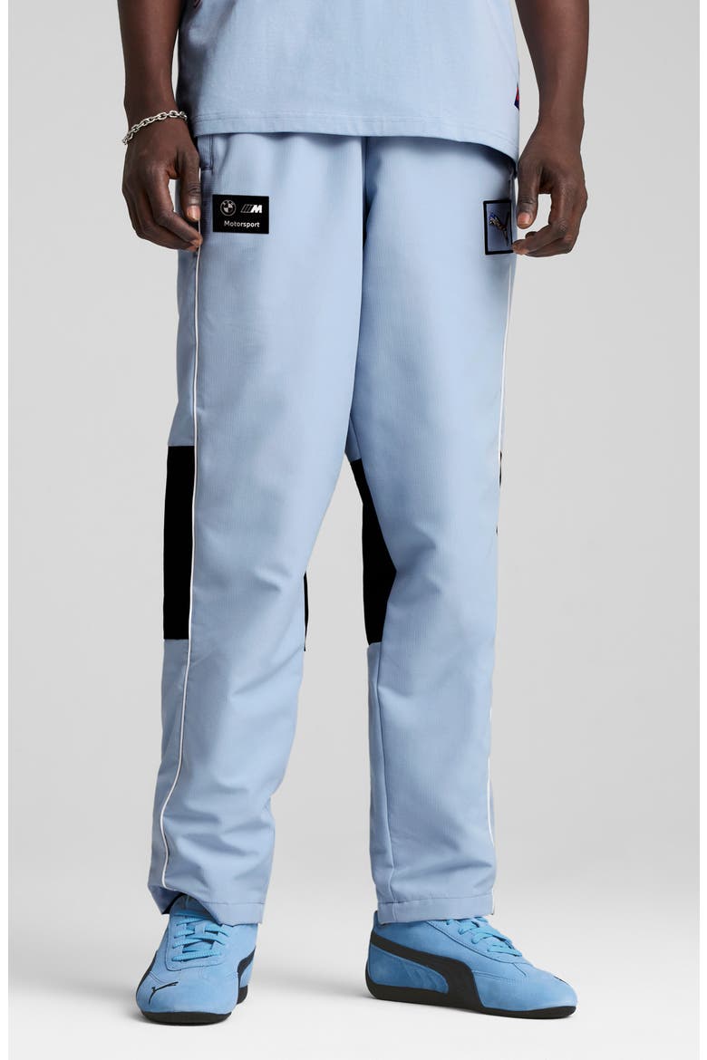 BMW M Motorsport Speed Driver Series 2.0 Badge Track Pants, Main, color, BLUE WASH