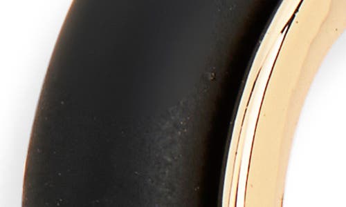 Nordstrom Rack Frosted Resin Huggie Hoop Earrings In Multi