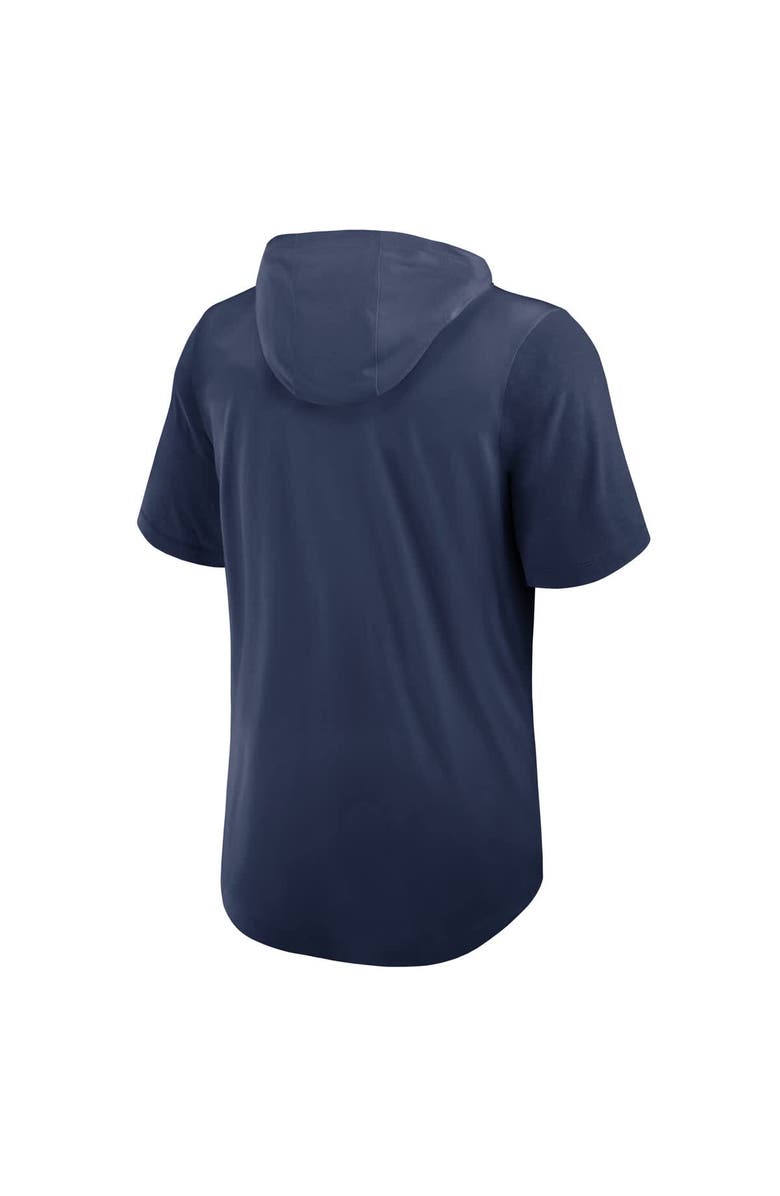 Nike Men's Nike Navy New York Yankees Tri-Blend Hoodie T-Shirt, Alternate, color, Navy