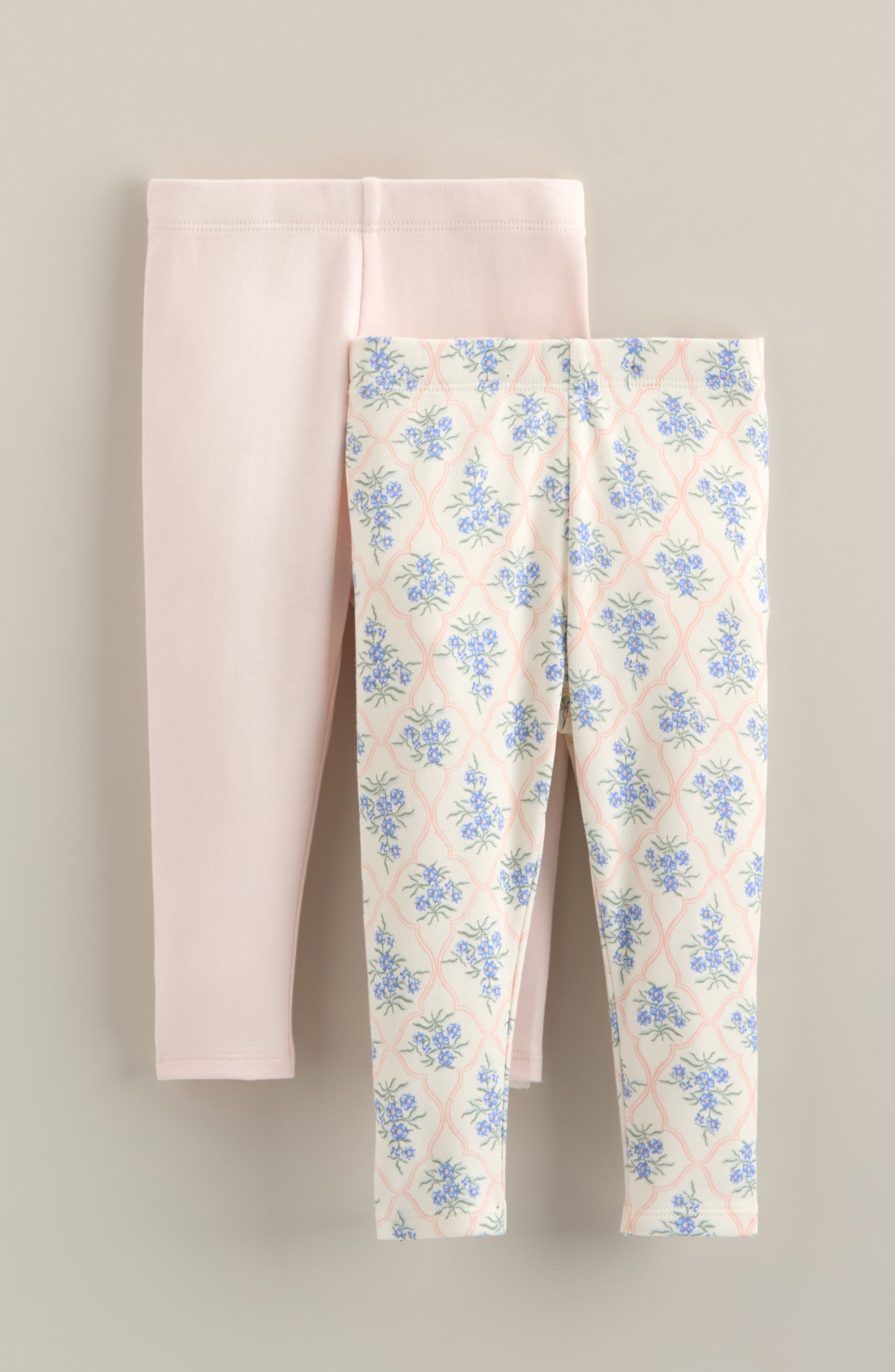 IVORY EGRET FLORAL TRELLIS
