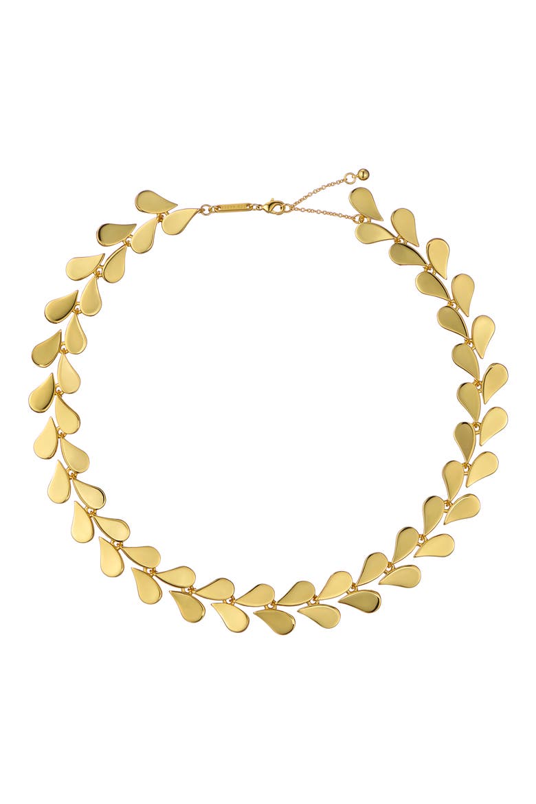 Amelia Abstract Heart Necklace, Main, color, GOLD TONE
