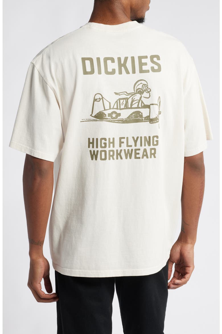 High Flying Cotton Graphic T-Shirt, Alternate, color, CLOUD