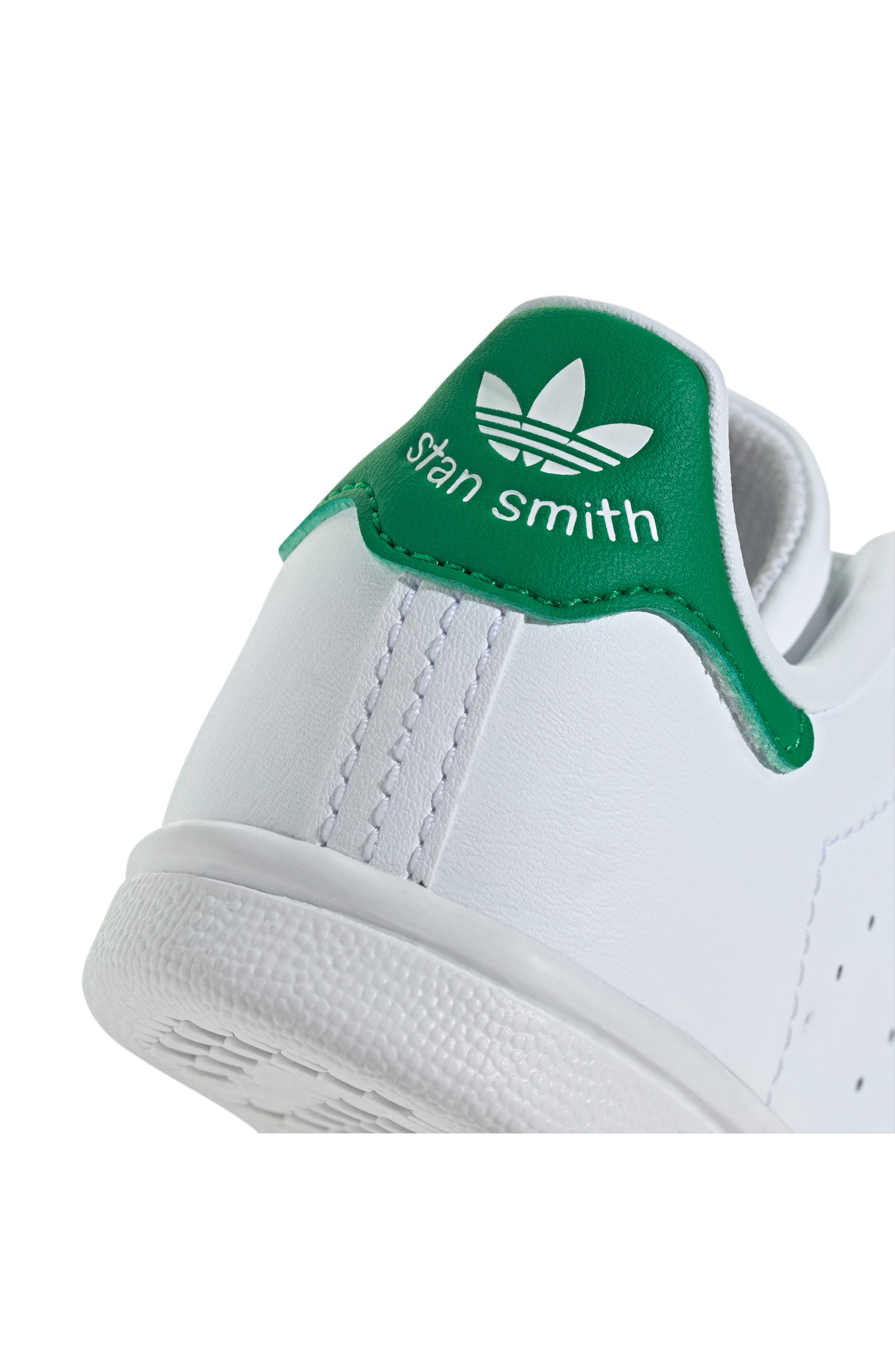 Kids' Stan Smith Sneaker, Alternate, color, FOOTWEAR WHITE/ GREEN