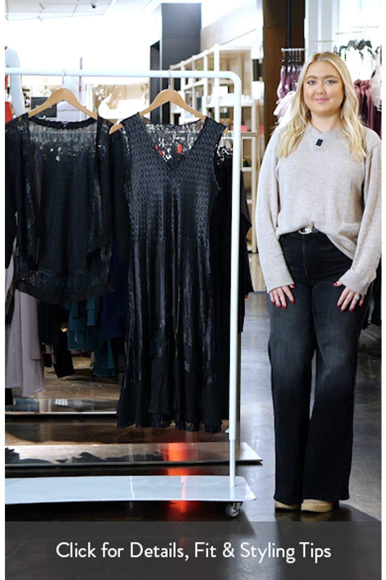 Charmeuse & Chiffon Cocktail Dress with Jacket video