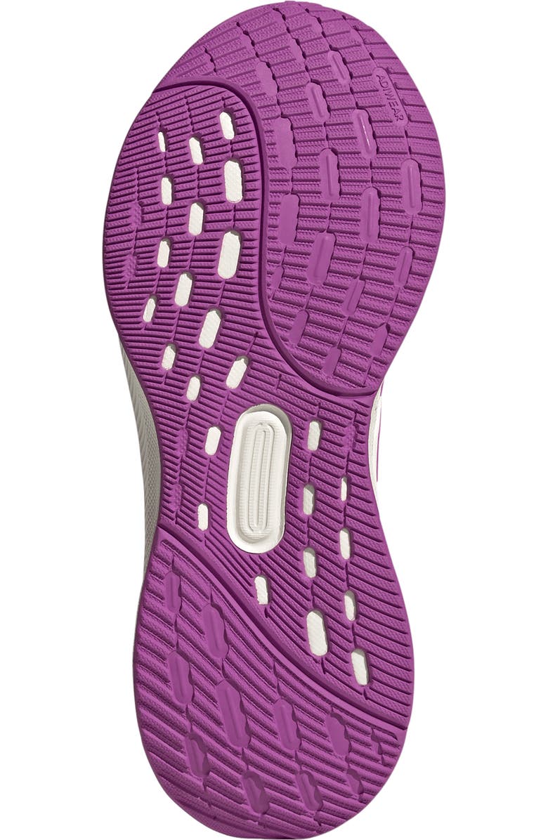 adidas Ultrarun 5 Running Shoe, Alternate, color, Off White/ Purple/ Black