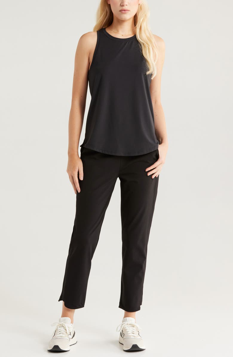 Zella Power Tank, Alternate, color, Black