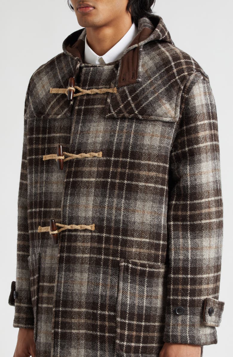 De Bonne Facture x Gloverall Wool Duffle Coat, Alternate, color,