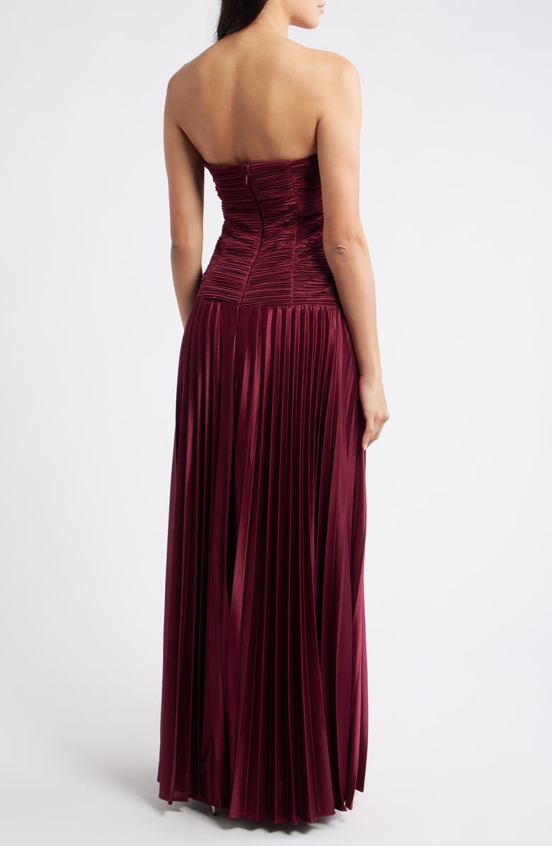 Florence Twist Front Strapless Dress