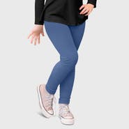 CITY THREADS Girls 100% Soft & Breathable Cotton Sensory Friendly Leggings