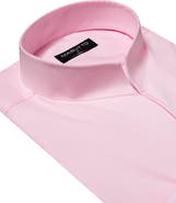 MASUTTO Sandro Stand collar Button-Up Long Sleeve Shirt